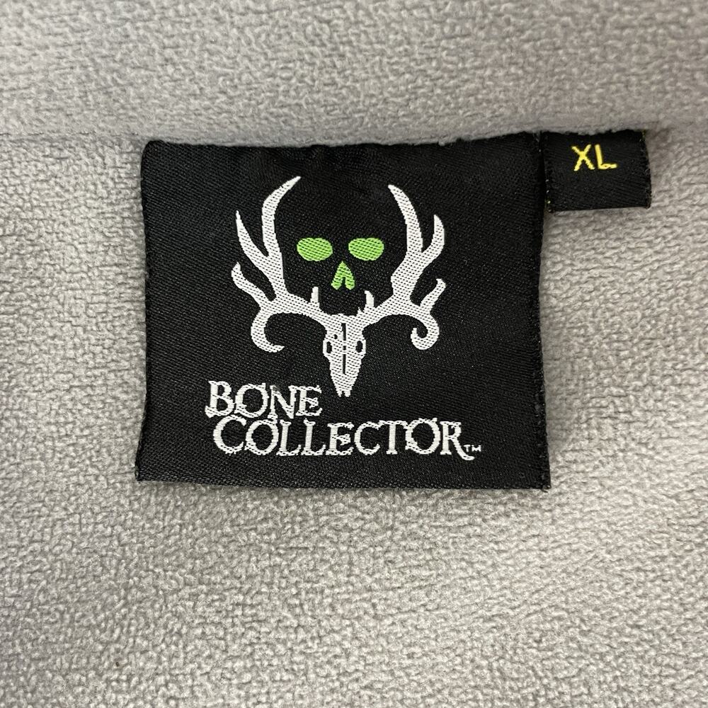 Bone Collector Black Soft Shell Jacket Mens XL Full Zip Hunting Outdoor - Picture 5 of 8
